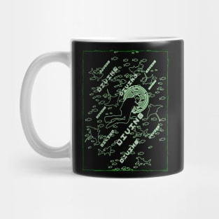 Diving scuba Mug